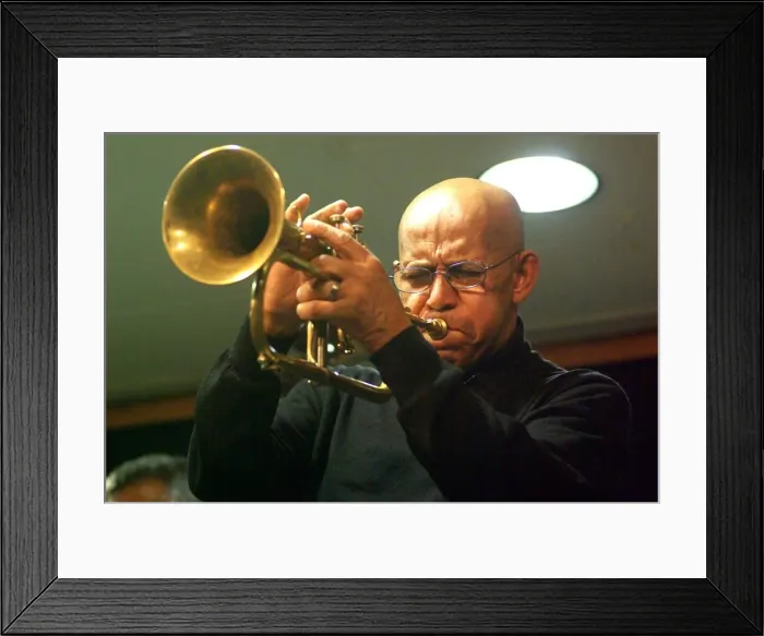 Framed Print : Eddie Henderson, Jazz Hastings Club, Hastings, East Sussex, 2008. Artist: Brian O Connor Framed Print : Eddie Henderson, Jazz Hastings Club, Hastings, East Sussex, 2008. Artist: Brian O Connor