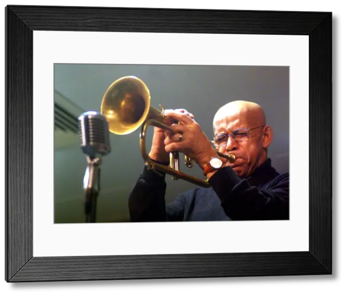 Framed Print : Eddie Henderson, Jazz Hastings Club, Hastings, East Sussex, 2008. Artist: Brian O Connor Framed Print : Eddie Henderson, Jazz Hastings Club, Hastings, East Sussex, 2008. Artist: Brian O Connor