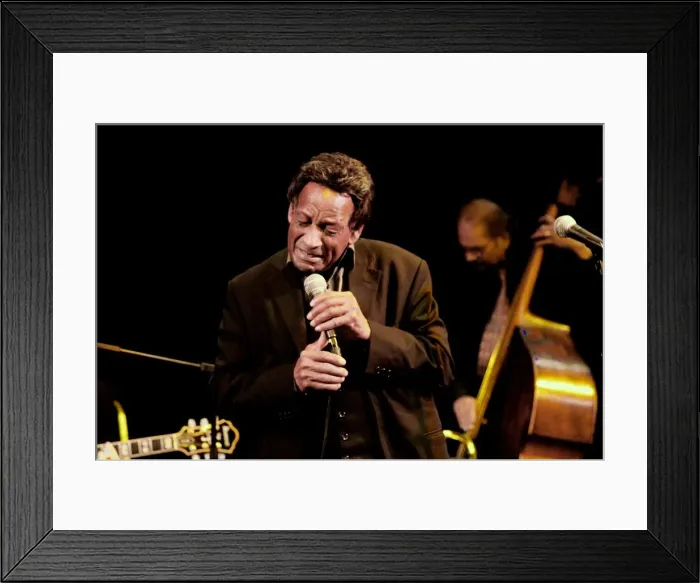 Framed Print : Frank Holder and Val Mannix, The Hawth Theatre, Crawley, West Sussex, 2012. Artist Framed Print : Frank Holder and Val Mannix, The Hawth Theatre, Crawley, West Sussex, 2012. Artist