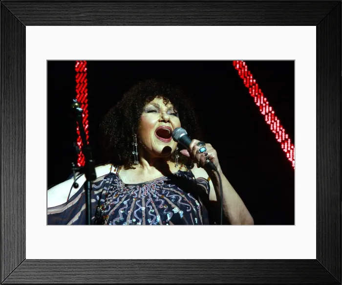 Framed Print : Cleo Laine, Brecon Jazz Festival, Powys, Wales, 2008. Artist: Brian O Connor Framed Print : Cleo Laine, Brecon Jazz Festival, Powys, Wales, 2008. Artist: Brian O Connor