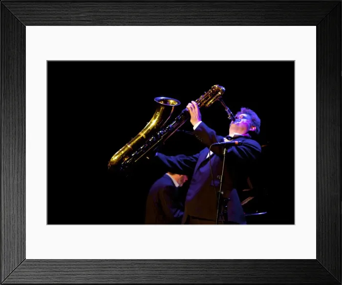 Framed Print : Derek Nash, Studio Jazz, The Hawth Theatre, Crawley, West Sussex, 2012 Framed Print : Derek Nash, Studio Jazz, The Hawth Theatre, Crawley, West Sussex, 2012