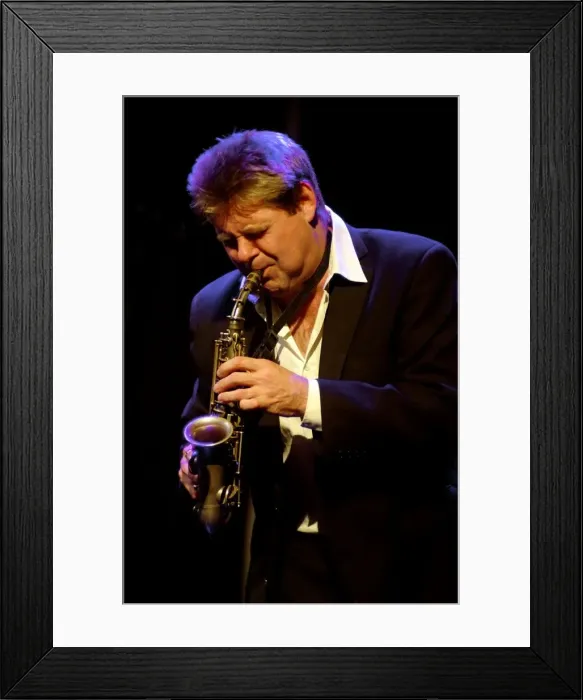 Framed Print : Derek Nash, Studio Jazz, The Hawth Theatre, Crawley, West Sussex, 2012 Framed Print : Derek Nash, Studio Jazz, The Hawth Theatre, Crawley, West Sussex, 2012