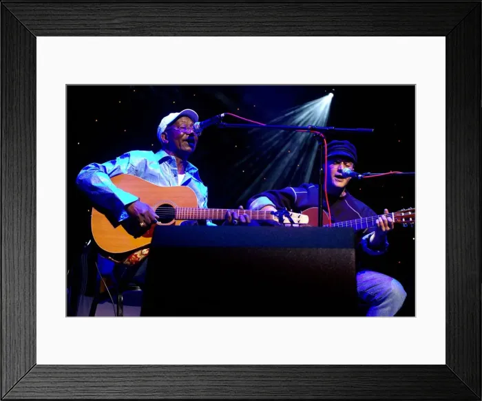 Framed Print : Papa Noel and Adan Pedrosa, The Hawth Theatre, Crawley, West Sussex, 2007. Artist Framed Print : Papa Noel and Adan Pedrosa, The Hawth Theatre, Crawley, West Sussex, 2007. Artist