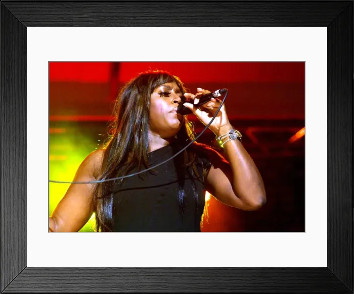Framed Print : Mica Paris, Brecon Jazz Festival, Powys, Wales, 2007. Artist: Brian O Connor Framed Print : Mica Paris, Brecon Jazz Festival, Powys, Wales, 2007. Artist: Brian O Connor