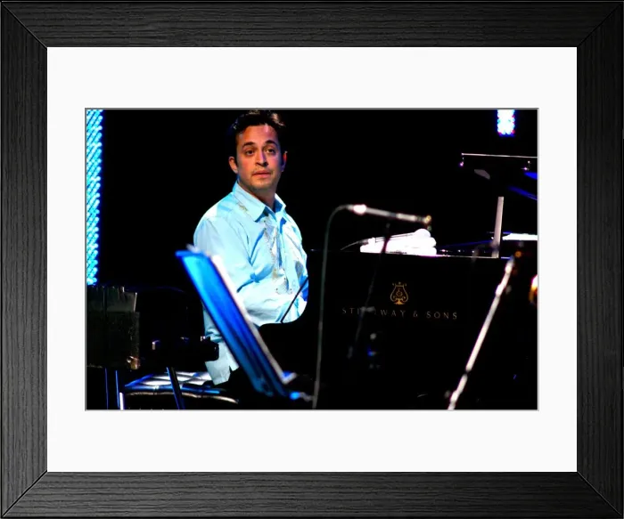Framed Print : Jason Rebello, Brecon Jazz Festival, Powys, Wales, 2007. Artist: Brian O Connor Framed Print : Jason Rebello, Brecon Jazz Festival, Powys, Wales, 2007. Artist: Brian O Connor