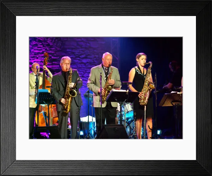 Framed Print : Jimmy Hastings, Scott Hamilton and Jo Fooks, Brecon Jazz Festival, Powys, Wales. Artist Framed Print : Jimmy Hastings, Scott Hamilton and Jo Fooks, Brecon Jazz Festival, Powys, Wales. Artist