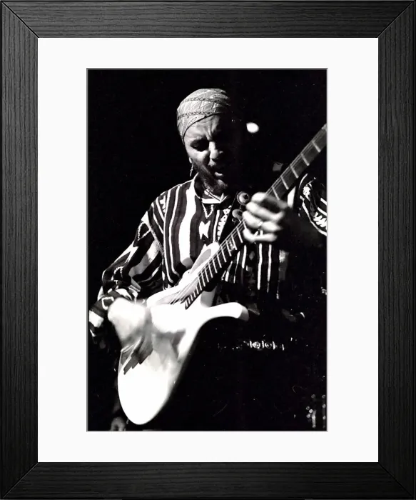 Framed Print : Jose Neto, Ronnie Scotts, London, 1995. Artist: Brian O Connor Framed Print : Jose Neto, Ronnie Scotts, London, 1995. Artist: Brian O Connor