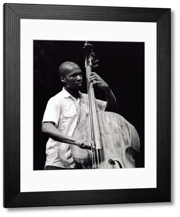 Framed Print : Michael Olatuja, Brecon Jazz Festival, Powys, Wales, 2003. Artist: Brian O Connor Framed Print : Michael Olatuja, Brecon Jazz Festival, Powys, Wales, 2003. Artist: Brian O Connor