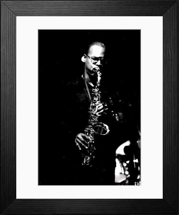 Framed Print : Greg Osby, Ronnie Scotts, London, 1999. Artist: Brian O Connor Framed Print : Greg Osby, Ronnie Scotts, London, 1999. Artist: Brian O Connor