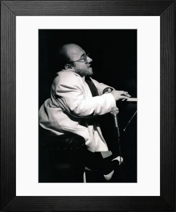 Framed Print : Michel Petrucciani, Ronnie Scotts, London, 1990. Artist: Brian O Connor Framed Print : Michel Petrucciani, Ronnie Scotts, London, 1990. Artist: Brian O Connor