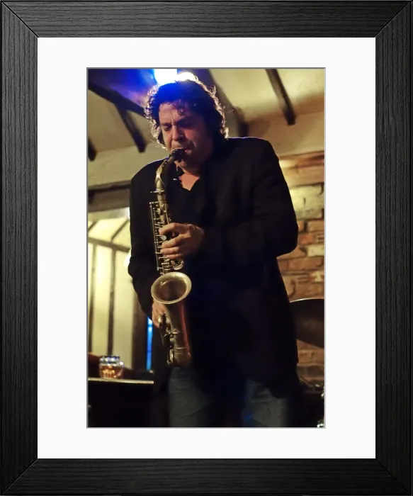 Framed Print : Christian Brewer, The Woodman, Ide Hill, Kent. Artist: Brian O Connor Framed Print : Christian Brewer, The Woodman, Ide Hill, Kent. Artist: Brian O Connor