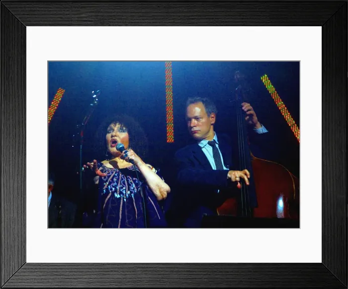 Framed Print : Alec Dankworth and Cleo Laine, Brecon Jazz Festival, Powys, Wales Framed Print : Alec Dankworth and Cleo Laine, Brecon Jazz Festival, Powys, Wales