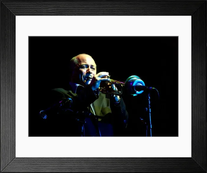 Framed Print : Enrico Tomasso, Brecon Jazz Festival, Powys, Wales, 2008. Artist: Brian O Connor Framed Print : Enrico Tomasso, Brecon Jazz Festival, Powys, Wales, 2008. Artist: Brian O Connor