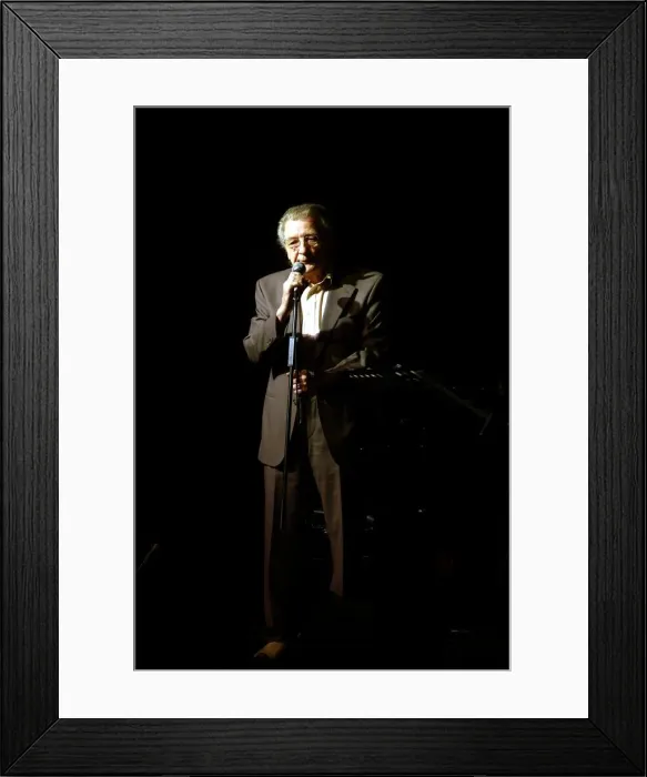 Framed Print : Stan Tracey, Braithwaite Hall, Croydon, London, 2008. Artist: Brian O Connor Framed Print : Stan Tracey, Braithwaite Hall, Croydon, London, 2008. Artist: Brian O Connor