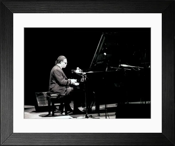 Framed Print : McCoy Tyner, Royal Festival Hall, London, 1990. Artist: Brian O Connor Framed Print : McCoy Tyner, Royal Festival Hall, London, 1990. Artist: Brian O Connor