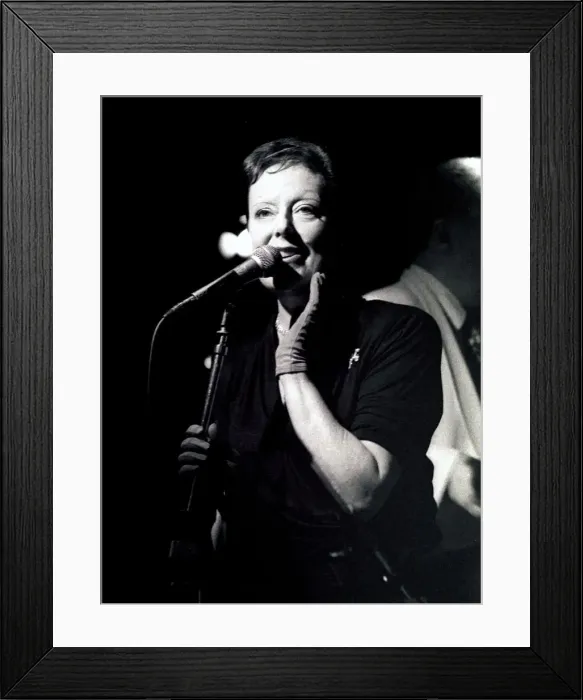 Framed Print : Kate Westbrook, Ronnie Scotts, London, 1992. Artist: Brian O Connor Framed Print : Kate Westbrook, Ronnie Scotts, London, 1992. Artist: Brian O Connor