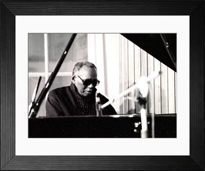 Framed Print : Randy Weston, Tenor Clef, 1992. Artist: Brian O Connor Framed Print : Randy Weston, Tenor Clef, 1992. Artist: Brian O Connor