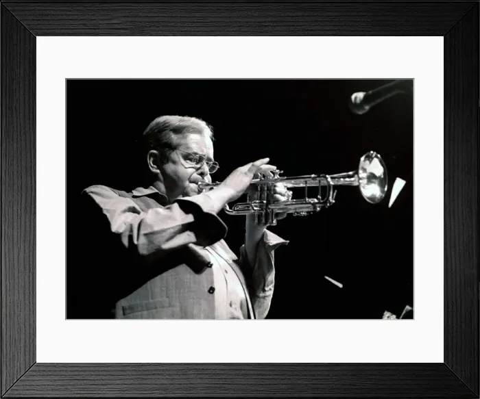 Framed Print : Kenny Wheeler, Brecon Jazz Festival, Powys, Wales, 2002. Artist: Brian O Connor Framed Print : Kenny Wheeler, Brecon Jazz Festival, Powys, Wales, 2002. Artist: Brian O Connor
