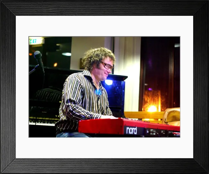 Framed Print : Gareth Williams, Jazz Hastings, East Sussex, 2009. Artist: Brian O Connor Framed Print : Gareth Williams, Jazz Hastings, East Sussex, 2009. Artist: Brian O Connor
