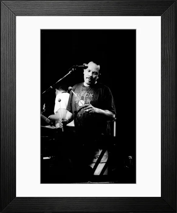 Framed Print : Roy Ayers, Ronnie Scotts, London, 1990. Artist: Brian O Connor Framed Print : Roy Ayers, Ronnie Scotts, London, 1990. Artist: Brian O Connor