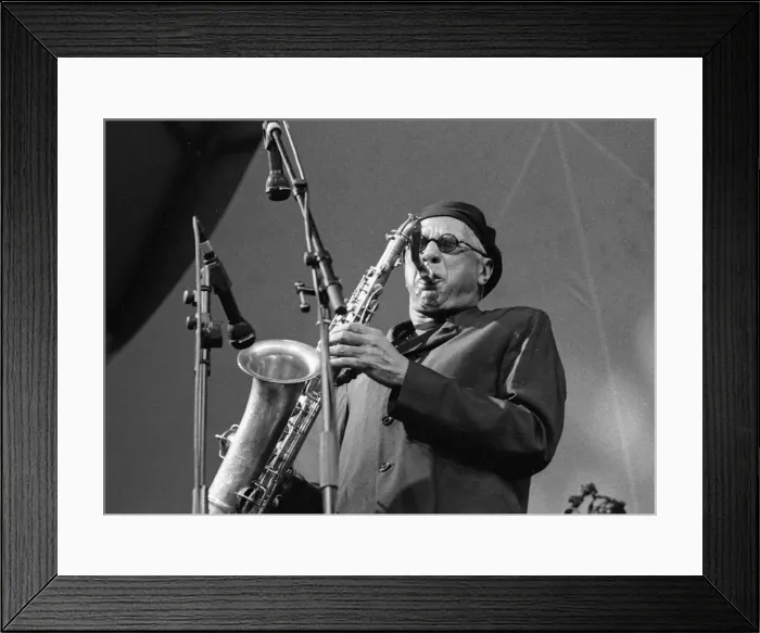 Framed Print : Charles Lloyd, Brecon, 2000. Artist: Brian O Connor Framed Print : Charles Lloyd, Brecon, 2000. Artist: Brian O Connor