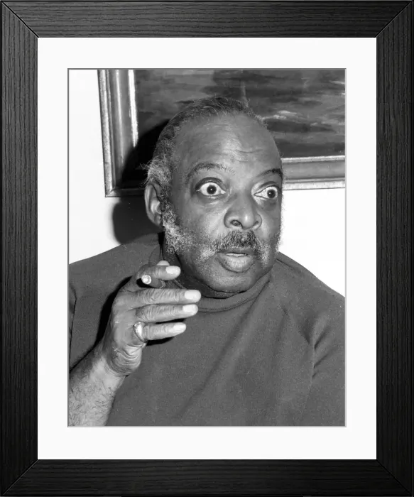 Framed Print : Count Basie, Churchill Hotel, London, 1973. Artist: Brian O Connor Framed Print : Count Basie, Churchill Hotel, London, 1973. Artist: Brian O Connor