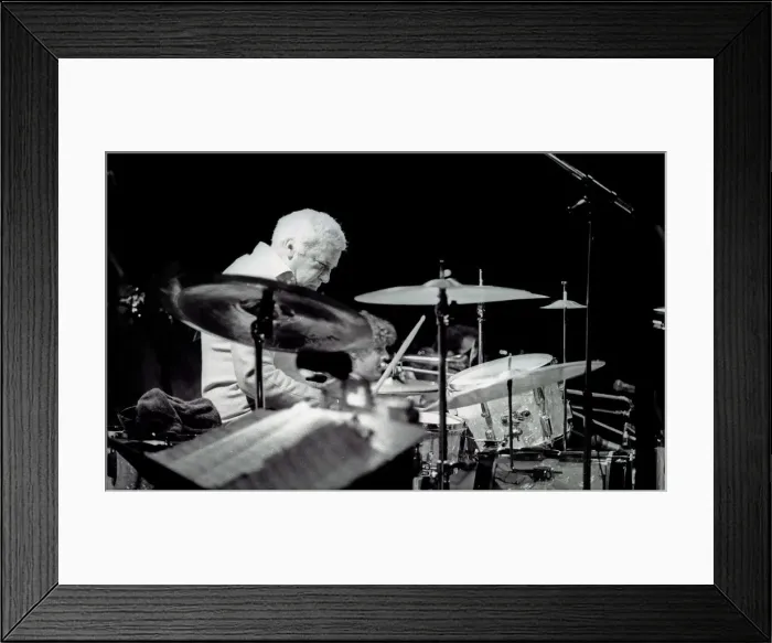 Framed Print : Buddy Rich, Lewisham Jazz Festival, Lewisham, London, 1986. Artist: Brian O Connor Framed Print : Buddy Rich, Lewisham Jazz Festival, Lewisham, London, 1986. Artist: Brian O Connor