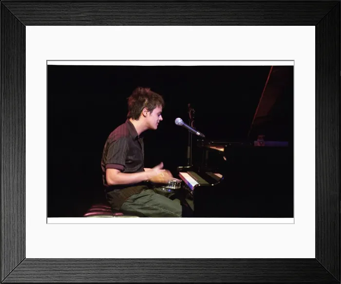 Framed Print : Jamie Cullum, Hawth, Crawley, 2004. Artist: Brian O Connor Framed Print : Jamie Cullum, Hawth, Crawley, 2004. Artist: Brian O Connor