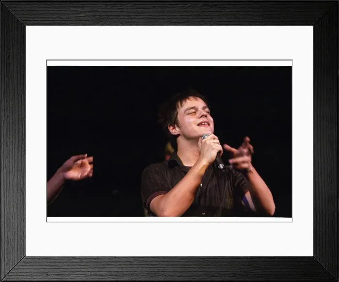 Framed Print : Jamie Cullum, Hawth, Crawley, 2004. Artist: Brian O Connor Framed Print : Jamie Cullum, Hawth, Crawley, 2004. Artist: Brian O Connor