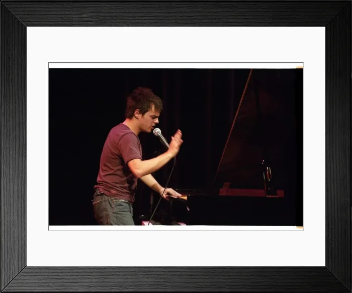 Framed Print : Jamie Cullum, Hawth, Crawley, 2004. Artist: Brian O Connor Framed Print : Jamie Cullum, Hawth, Crawley, 2004. Artist: Brian O Connor