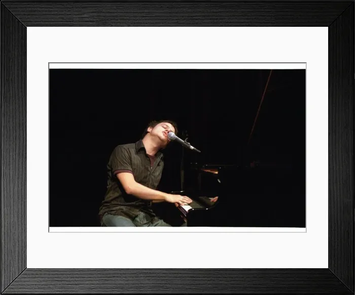 Framed Print : Jamie Cullum, Hawth, Crawley, 2004. Artist: Brian O Connor Framed Print : Jamie Cullum, Hawth, Crawley, 2004. Artist: Brian O Connor