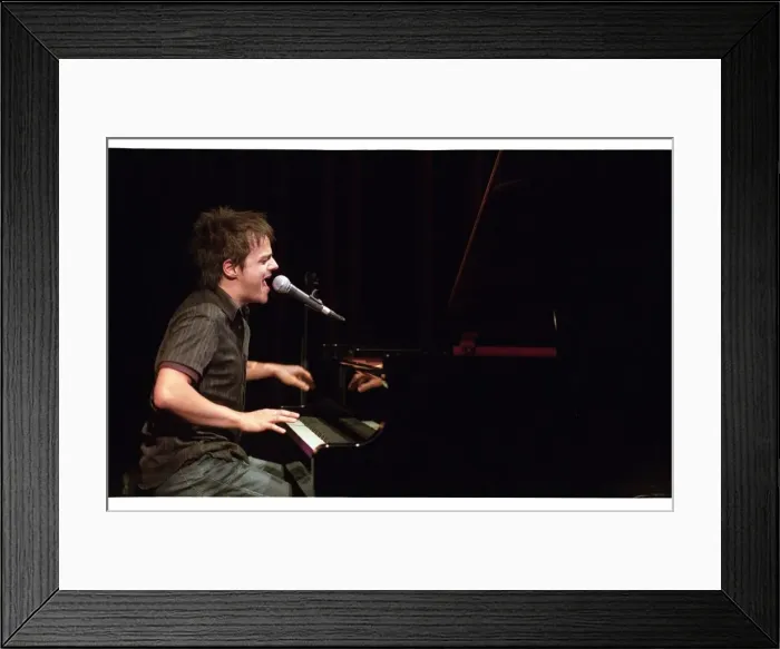 Framed Print : Jamie Cullum, Hawth, Crawley, 2004. Artist: Brian O Connor Framed Print : Jamie Cullum, Hawth, Crawley, 2004. Artist: Brian O Connor