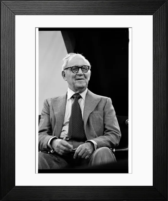 Framed Print : Benny Goodman, Knebworth, 1982. Artist: Brian O Connor Framed Print : Benny Goodman, Knebworth, 1982. Artist: Brian O Connor