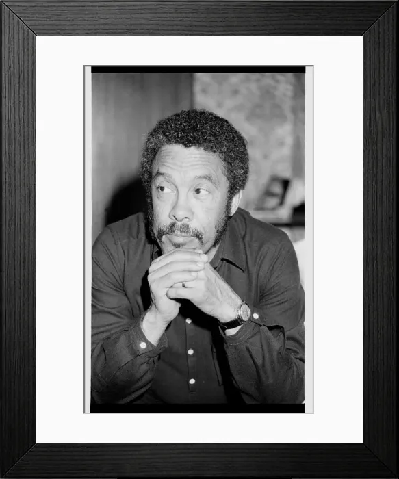 Framed Print : Johnny Griffin, London, 1980. Artist: Brian O Connor Framed Print : Johnny Griffin, London, 1980. Artist: Brian O Connor