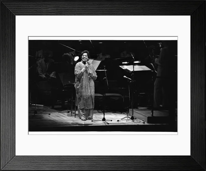 Framed Print : Adelaide Hall, Barbican, London, 1986. Artist: Brian O Connor Framed Print : Adelaide Hall, Barbican, London, 1986. Artist: Brian O Connor