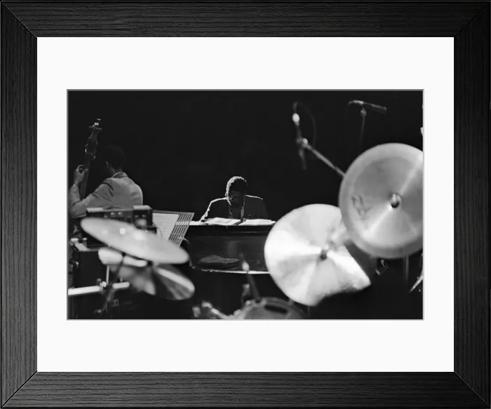 Framed Print : Herbie Hancock, Capital Jazz, Royal Festival Hall, London, 1986. Artist: Brian O Connor