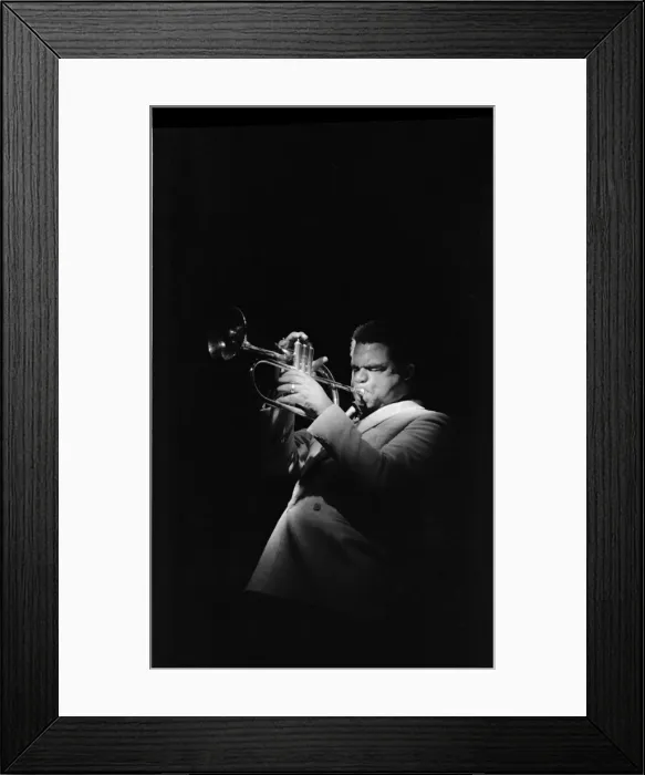Framed Print : Freddie Hubbard, Ronnie Scotts, Soho, London, 1981. Artist: Brian O Connor Framed Print : Freddie Hubbard, Ronnie Scotts, Soho, London, 1981. Artist: Brian O Connor