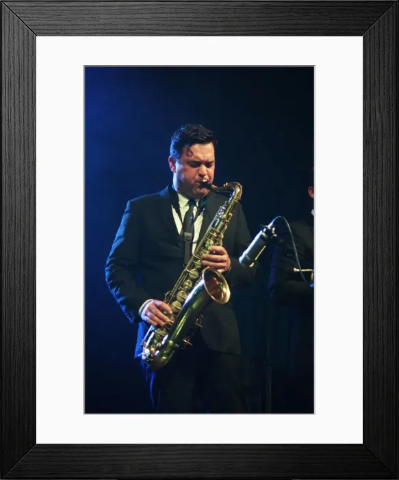 Framed Print : Brandon Allen, Love Supreme Jazz Festival, Glynde Place, East Sussex, 2014. Artist: Brian O Connor Framed Print : Brandon Allen, Love Supreme Jazz Festival, Glynde Place, East Sussex, 2014. Artist: Brian O Connor