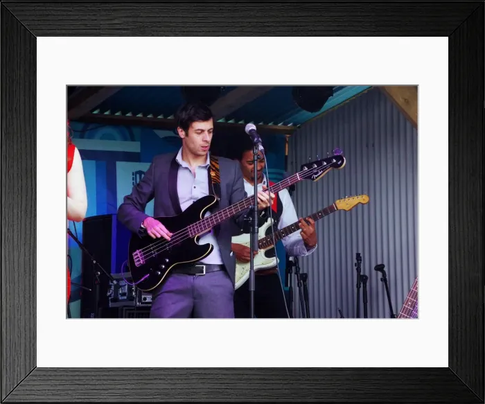 Framed Print : David Amar and Ian Marshall, Love Supreme Jazz Festival, Glynde Place, East Sussex, 2014 Framed Print : David Amar and Ian Marshall, Love Supreme Jazz Festival, Glynde Place, East Sussex, 2014