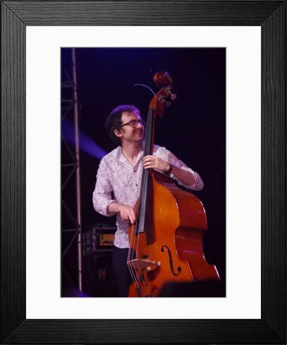 Framed Print : Gavin Barras, Love Supreme Jazz Festival, Glynde Place, East Sussex, 2014. Artists: Brian O Connor Framed Print : Gavin Barras, Love Supreme Jazz Festival, Glynde Place, East Sussex, 2014. Artists: Brian O Connor