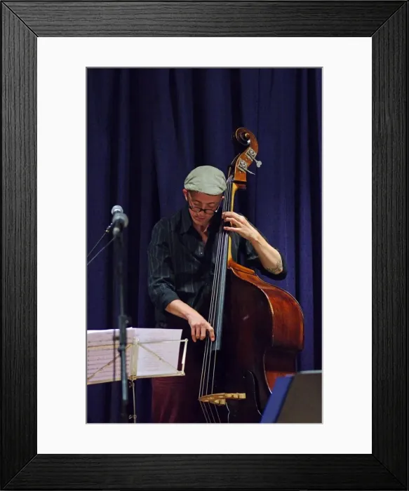 Framed Print : Ben Bastin, Watermill Jazz Club, Dorking, Surrey, 2014. Artist: Brian O Connor Framed Print : Ben Bastin, Watermill Jazz Club, Dorking, Surrey, 2014. Artist: Brian O Connor