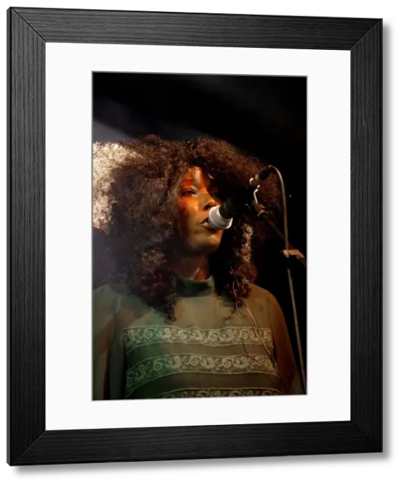 Framed Print : Dionne Bennett, Love Supreme Jazz Festival, Glynde Place, East Sussex, 2014. Artist Framed Print : Dionne Bennett, Love Supreme Jazz Festival, Glynde Place, East Sussex, 2014. Artist