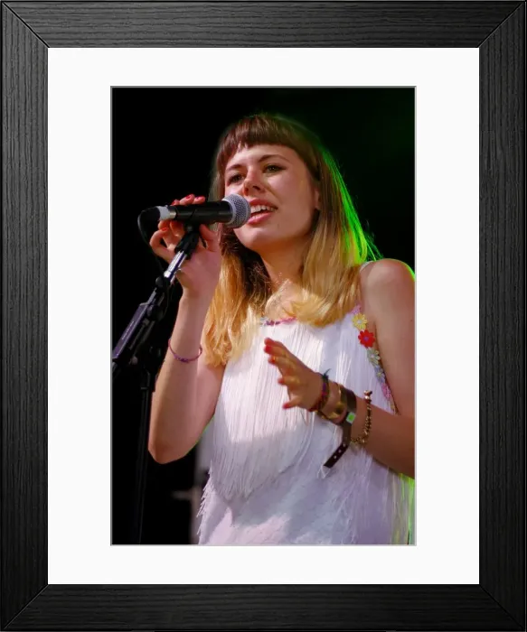 Framed Print : Danielle Bruton, Love Supreme Jazz Festival, Glynde Place, East Sussex, 2014. Artist Framed Print : Danielle Bruton, Love Supreme Jazz Festival, Glynde Place, East Sussex, 2014. Artist
