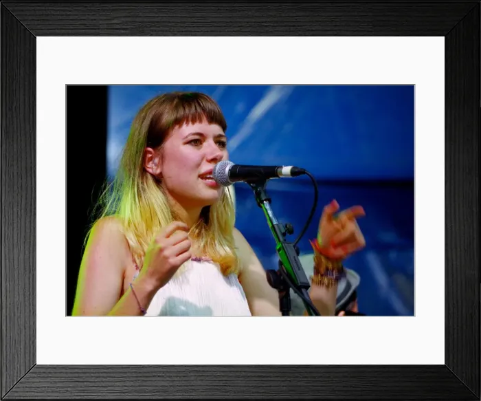 Framed Print : Danielle Bruton, Love Supreme Jazz Festival, Glynde Place, East Sussex, 2014. Artist Framed Print : Danielle Bruton, Love Supreme Jazz Festival, Glynde Place, East Sussex, 2014. Artist