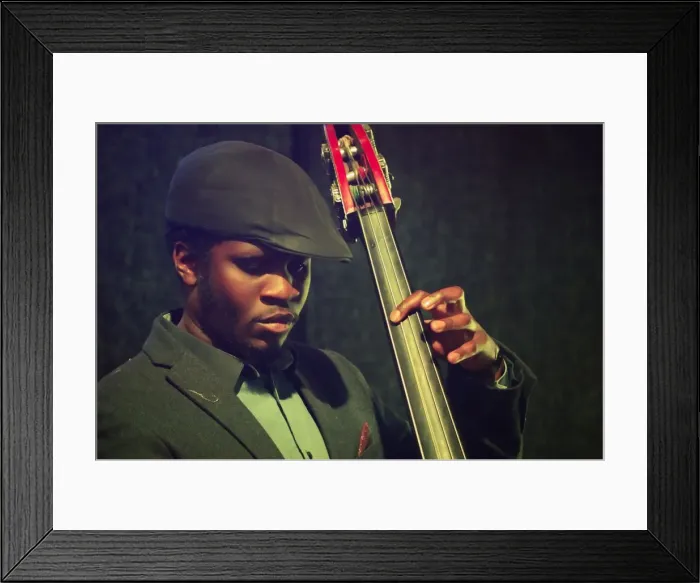 Framed Print : Daniel Casimir, Love Supreme Jazz Festival, Glynde Place, East Sussex, 2014. Artist Framed Print : Daniel Casimir, Love Supreme Jazz Festival, Glynde Place, East Sussex, 2014. Artist