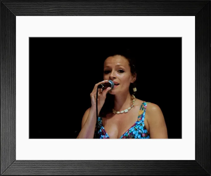 Framed Print : Emily Dankworth, Watermill Jazz Club, Dorking, Surrey, 2014. Artist: Brian O Connor Framed Print : Emily Dankworth, Watermill Jazz Club, Dorking, Surrey, 2014. Artist: Brian O Connor