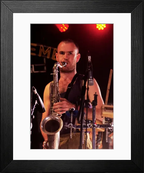 Framed Print : Dr Socks, Love Supreme Jazz Festival, Glynde Place, East Sussex, 2014. Artist: Brian O Connor Framed Print : Dr Socks, Love Supreme Jazz Festival, Glynde Place, East Sussex, 2014. Artist: Brian O Connor