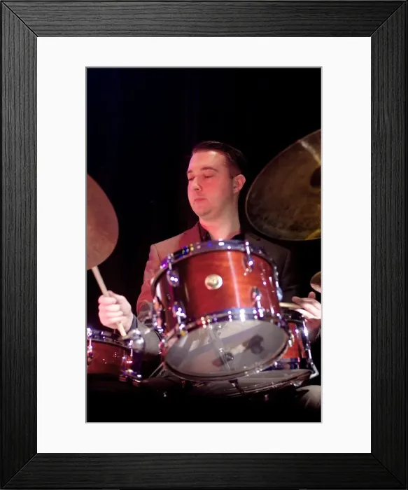 Framed Print : Matt Fishwick, Under Ground Theatre, Eastbourne, East Sussex, 2014. Artist: Brian O Connor Framed Print : Matt Fishwick, Under Ground Theatre, Eastbourne, East Sussex, 2014. Artist: Brian O Connor