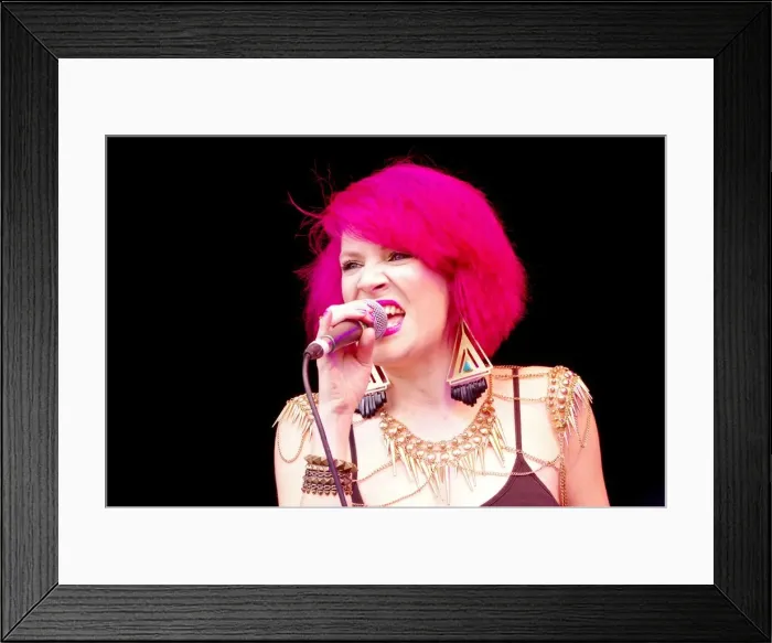 Framed Print : Katie Leonie, Love Supreme Jazz Festival, Glynde Place, East Sussex, 2014. Artist: Brian O Connor Framed Print : Katie Leonie, Love Supreme Jazz Festival, Glynde Place, East Sussex, 2014. Artist: Brian O Connor