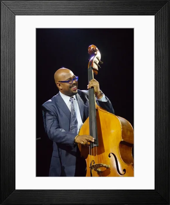 Framed Print : Christian McBride, Love Supreme Jazz Festival, Glynde Place, East Sussex, 2014. Artist Framed Print : Christian McBride, Love Supreme Jazz Festival, Glynde Place, East Sussex, 2014. Artist